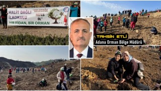 Halit Dağlı İlkokulu Öğrencileri ile Fidan Dikim Etkinliği Yapıldı