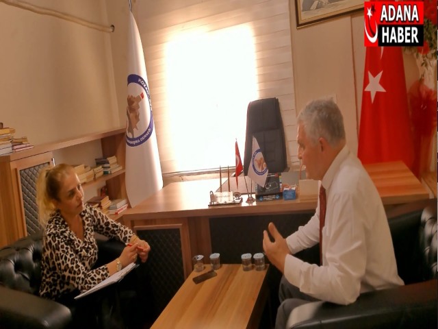 Kozanlılar Derneği Başkanı Mümtaz Akbulut, Gül Yılmaz'a konuştu